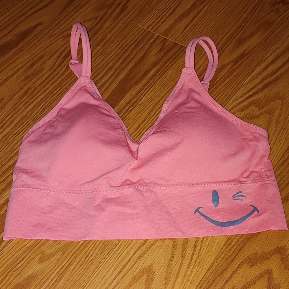 Joe Boxer pinkish peach sports Bra Sz 1X NWOT